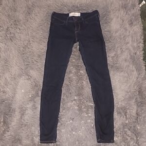 Hollister Women's Navy Skinny Jeans